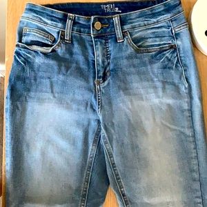 Time and Tru jeans,skinny women.Light blue.Size 10